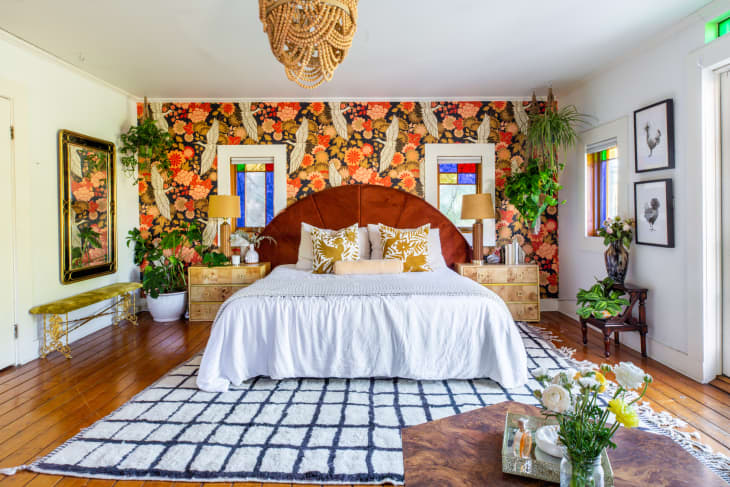 Bedroom with 2024 high windows